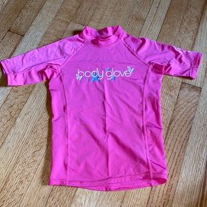 Body glove  rash guard girls size 8